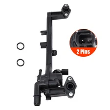 FIT Land Rover Jaguar Rear Coolant Water Heater Pipe Metal 5.0L V8 Engine