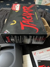 Atari Jaguar Console - Tested - Great Condition Boxed Power, Cables Retro 🎮