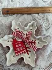 Hallmark Snowflake Treat Dish