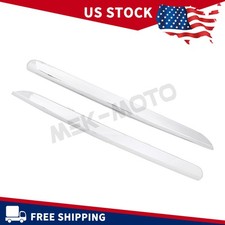 2pcs For 2011-2015 Kia Sportage Chrome Front Bumper Eyeline Trim Garnish 2pcs For 2011-2015 Kia Sportage Chrome Front Bumper Eyeline Trim Garnish