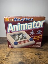 Vintage 1986 Etch A Sketch Animator Ohio Art Complete Working