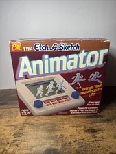 Vintage 1986 Etch A Sketch Animator Ohio Art Complete Working