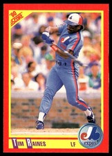 Tim Raines 1990 Score #409 Montreal Expos MLB READ FREE SHIPPING AutographDen