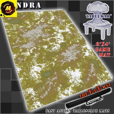 6x4 'Tundra' F.A.T. Mat Gaming Mat - # TWD17GM6x4-17 - Gaming Mats