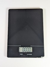 Digital Kitchen Scale EK9180WM 11 Lbs Max Black. Tested Please Read