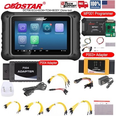 OBDSTAR DC706 Full Version EC-U Clone Tool ECM+TCM+BODY With MP001 Set& P003+Kit