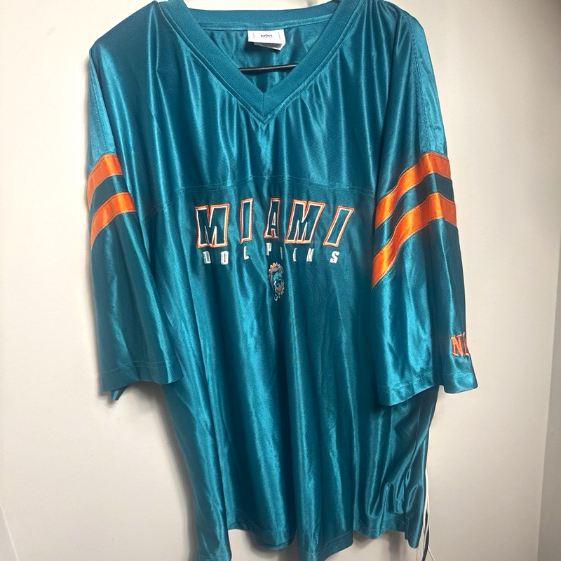 Vintage Miami Dolphins NFL Teal/Orange Shirt Football Men’s 3XL