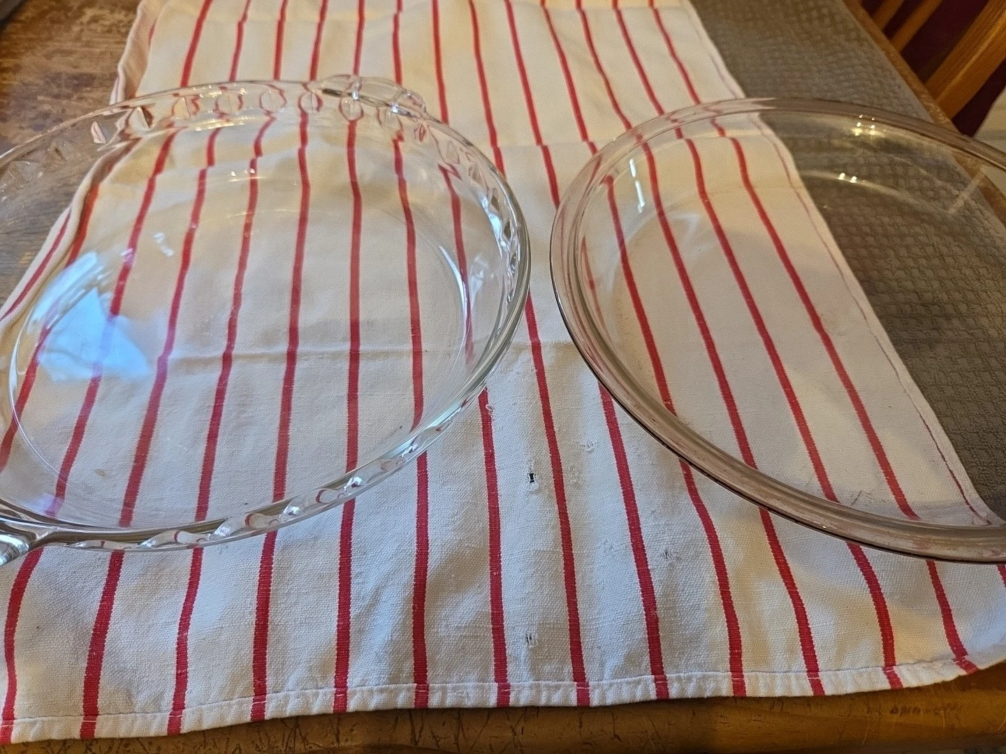 Vintage Pyrex 229 Scalloped Edge Pie Plate Lot