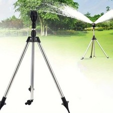 360° Automatic Rotating Sprinkler Garden Irrigation Watering Nozzles with Tripod