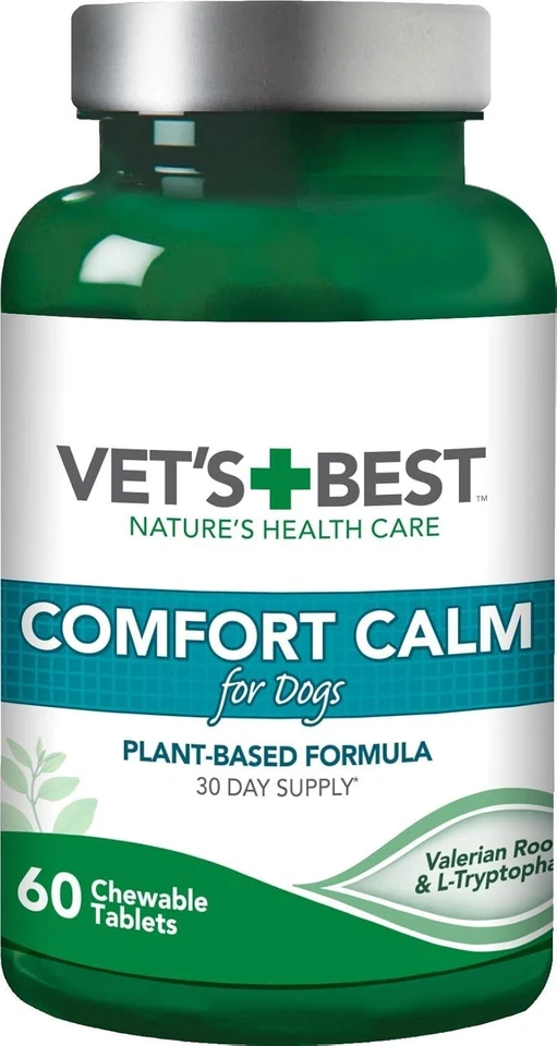Comfort Calm Dog Supplements - Soothing Relief in All Life Stages, 60 Tablets - Image 3 of 4
