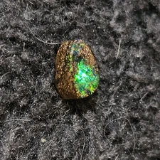 Beautiful Opalton Boulder Opal. This Beauty Is 1.610 CTS!