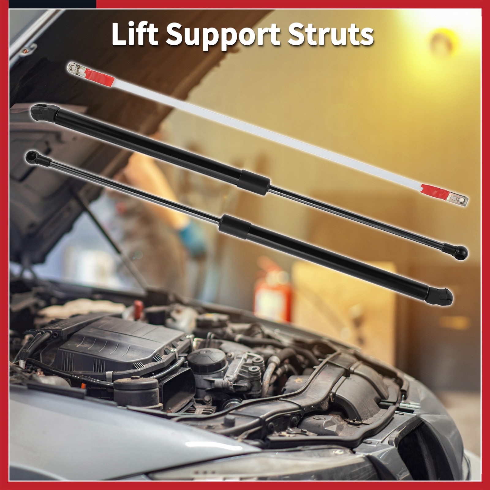 Front Hood Lift Supports Struts Gas Spring for Mazda 3 19-2024 New