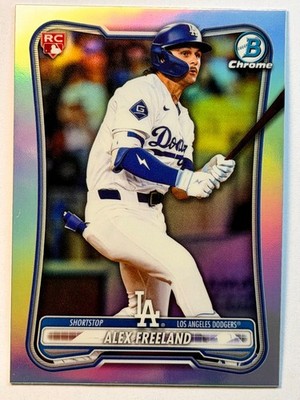 2026 Topps Bowman Baseball - Alex Freeland RC - Red Rookie Refractor