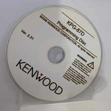 Genuine Kenwood KPG-87D Programming Disc Software CD Ver 2.31