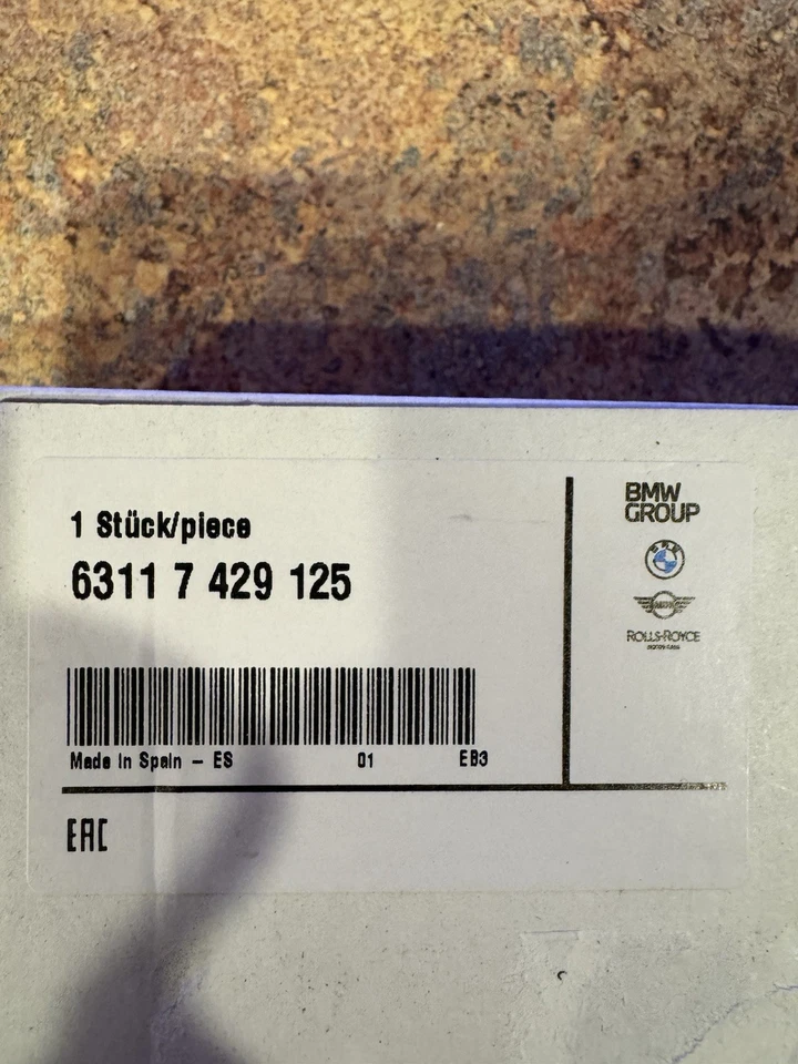 Módulo de control original BMW 6311-7-429-125 Mini Cooper Foto 3 de 3