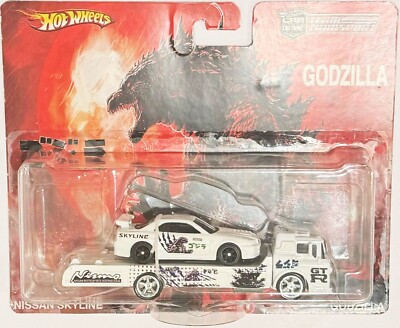 Custom Hot Wheels NISSAN SKILINE R34 Team Transport GODZILLA