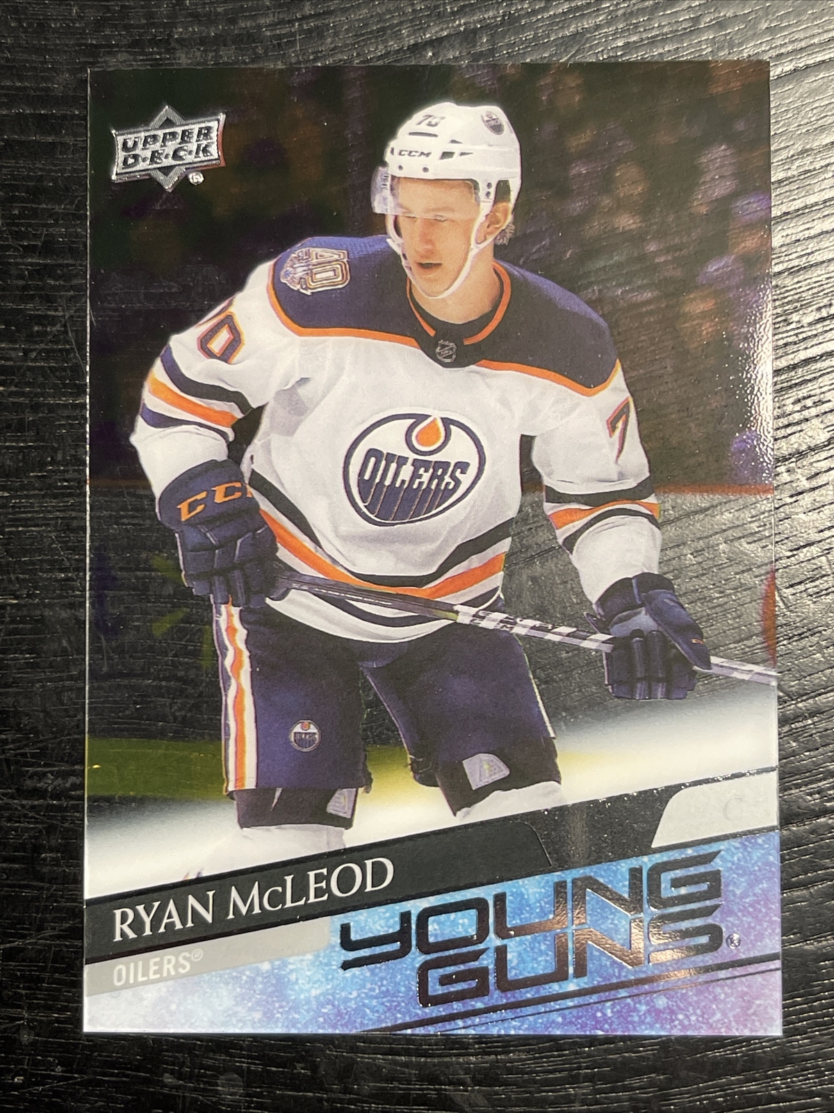 2020-21 UPPER DECK RYAN MCLEOD CLEAR CUT YOUNG GUNS RC #231