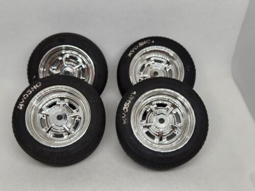Kyosho 1/10 Fazer Mk2 GTO classic Wheels & tires - Picture 1 of 3