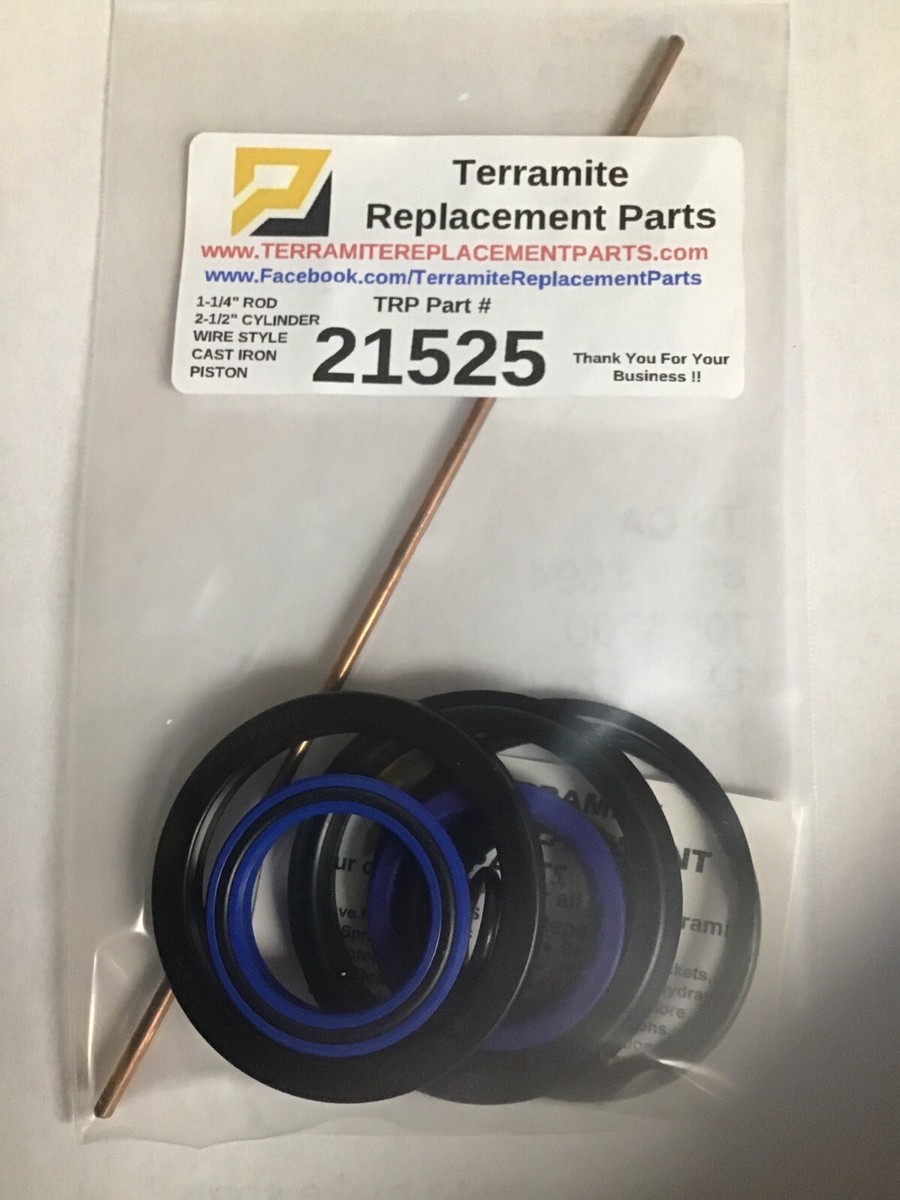 21525 Seal Kit For Terramite Backhoe 2-1/2” Cylinder And 1-1/4