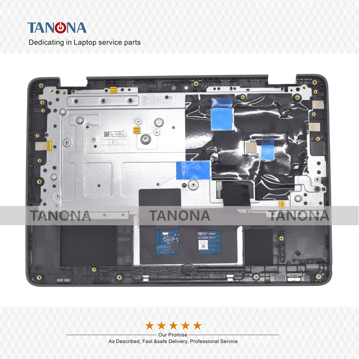 New 5M11H62894 For Lenovo 300e Yoga Chromebook Gen4 Palmrest 