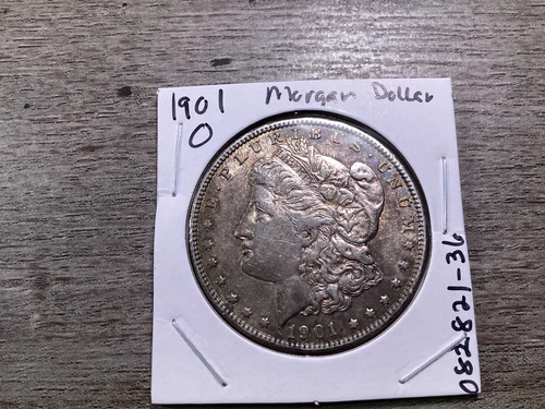 1901 O Morgan 90% Silver Dollar Semi Key Date Coin from New Orleans 080623 39ri
