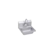 Elkay SEHS-17x 17" Wall Mounted Single Basin Stainless Steel - Stainless Steel