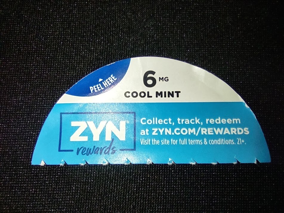 Lot (25) New Unused Zyn Pouch Rewards Codes Redeem Points Online Store