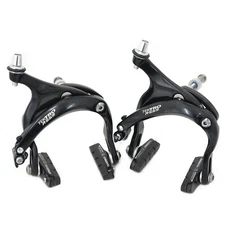 TEKTRO R559 Caliper Brake Set Long Reach 53-73mm Recessed Nut , Black