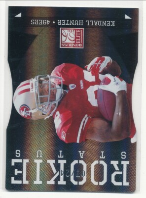2011 Donruss Elite Kendall Hunter RC Black Status /24