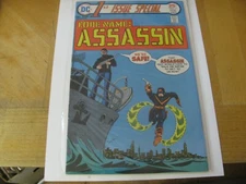 1976 CODE NAME ASSASSIN 1ST ISSUE  DC COMIC FEB #11 VF BOARDED FREE SHIP LOWEST 