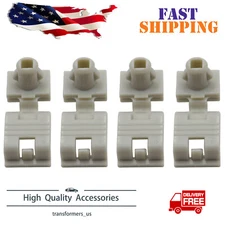 (4)For Ford F150 F250 F350 F450 Super Duty Tailgate&Door Lock Rod Latch Clips SL
