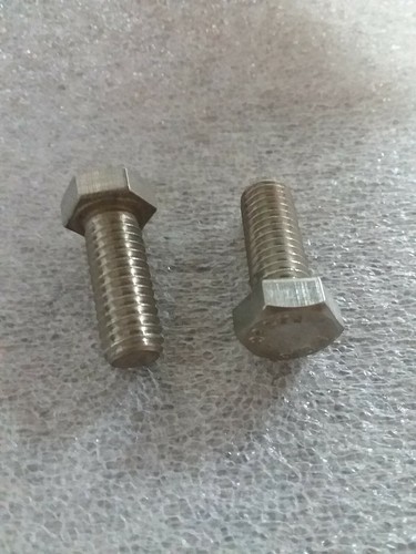 128 - 3/8"-16 x 1-1/2" Plain Finish ASTM F593C Grade 18-8 Hex Washer Bolt - Picture 2 of 6