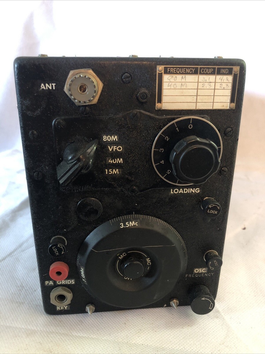 米軍実物　ARC-21 CONTROL RADIO SET コントロールユニット T-21 ARC-5 Aircraft Transmitter Ww2 | eBay