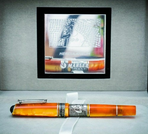 Marlen Old Cities - Herculaneum Fountain Pen | Italian Resin, Lava Rock - Picture 3 of 12