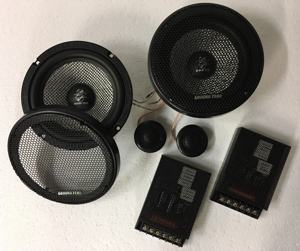 Ground Zero GZRC 16 XII 2-Wege Kompo System Auto Set Compo165mm 120W NEU & OVP! - Bild 4 von 4