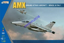 Kinetic K48026 1/48 scale AMX GROUND ATTACK AIRCRAFT-BEAZIL ITALY