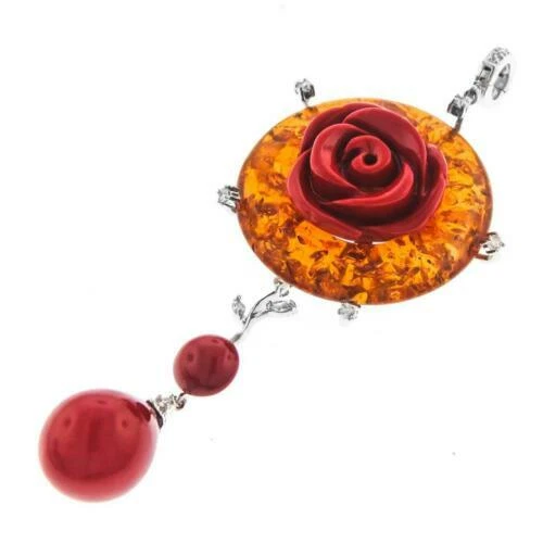 Autres colliers et pendentifs de joaillerie corail