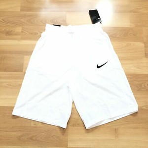 Nike Dri-FIT Fastbreak Basketball Shorts Men Lined 831404-100 White Sz LARGE | eBay