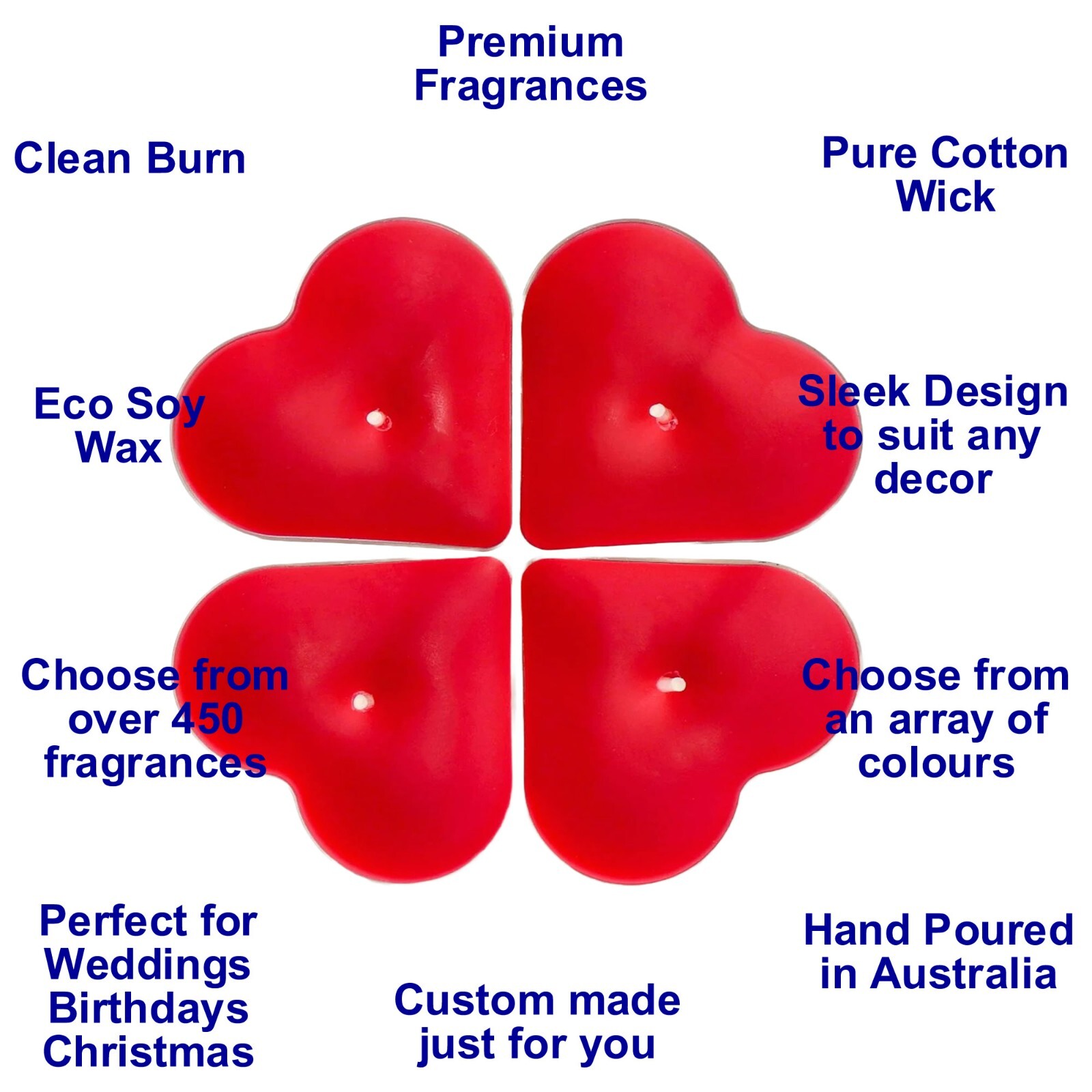 Fresh Grapefruit Scented Tea Light Candles Hand Poured Eco Soy Vegan eBay