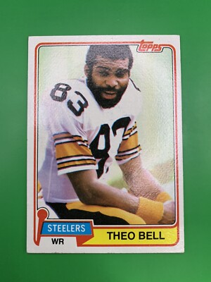 1981 Topps Theo Bell Pittsburgh Steelers #351 | eBay