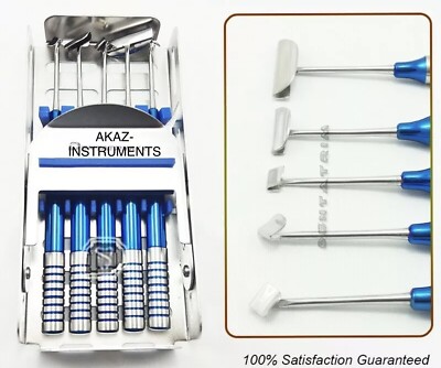 Dental Soft Brushing Kit 5 Stück Implantat Chirurgie Instrument mit gratis Kassette CE