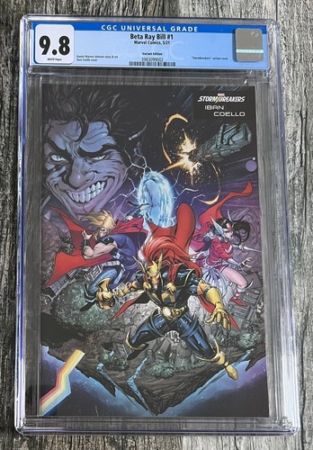 Beta Ray Bill  #1 Coello Stormbreakers Variant CGC 9.8 2021 Marvel TOP POP