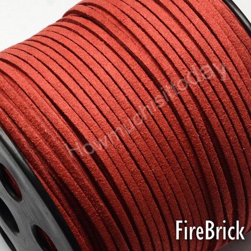 Faux Suede Flat Leather Cord Lace Thread String Enviro Jewellery 2.5m 3mm - Picture 12 of 66
