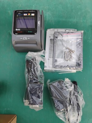 UIC BEZEL8 CREDIT CARD READER BEZEL8-AA32YGRCBR 5VDC with Accessories