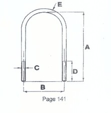 Federbriden, Bridensatz,  Blattfedern " OME " NISSAN NAVARA PICKUP Typ: MD21/D22