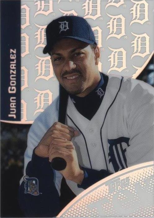 2000 Topps Tek - Juan González #3-5 - 1 of 1