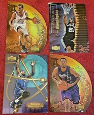 1998 99 Metal Universe Two 4 Me Iverson Neophytes Duncan Xplosion Molten Metal