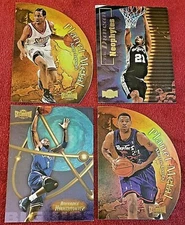 1998 99 Metal Universe Two 4 Me Iverson Neophytes Duncan Xplosion Molten Metal