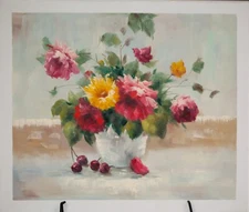 "Still Live", Original Impressionism Fine Art Oil on Canvas, 24"x20"