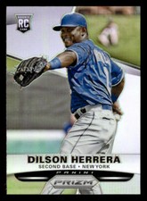 2015 Panini Prizm #188 Dilson Herrera Prizms Card New York Mets